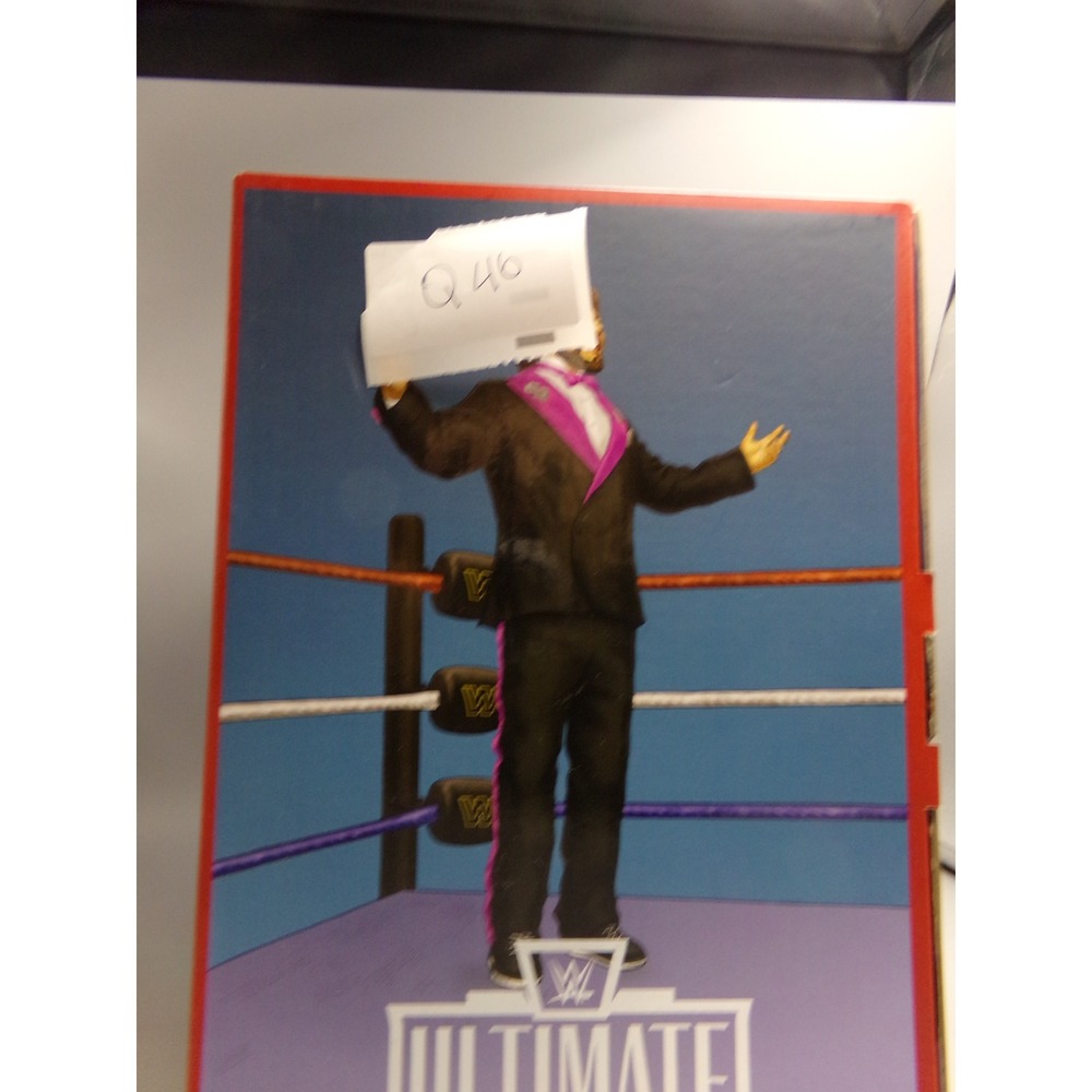 WWE Ultimate Edition Mattel Action Figure Cardboard‎ Display Box Packaging Only - Picture 5 of 5